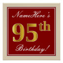 Search for 95th birthday posters Elegant