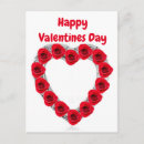 Search for heart rose postcards Valentines