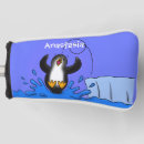 Search for penguin golfing golf head covers Animal