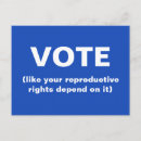 Search for voting postcards Pro choice