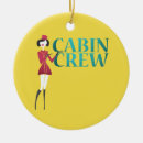 Search for flight attendant christmas tree decorations Aviation
