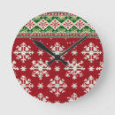 Search for holiday snowman clocks Snowflake