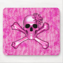 Search for crossbones mousepads Pink