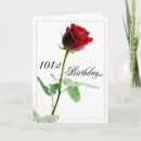 Search for 101 birthday cards Red