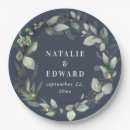 Search for wedding paper plates Botanical