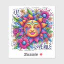 Search for floral motif stickers Colourful