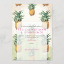 Search for pinapple invitations Hawaii
