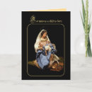 Search for vintage madonna and child christmas cards Antique