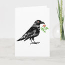 Search for raven christmas cards Corvid