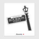 Search for french quarter new orleans stickers Bourbon street