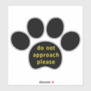 Search for paw shaped stickers For pets
