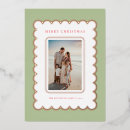 Search for scalloped cards Red