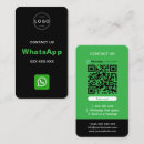 Search for whatsapp business cards Simple