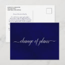 Search for change the date wedding invitations Navy blue