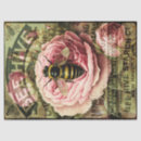 Search for bee tissue paper Vintage