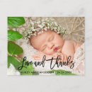 Search for birth announcement thank you postcards Newborn