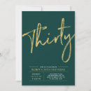 Search for 30 birthday invitations Thirty