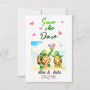 Search for turtle save the dates Heart