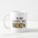 Search for funny chemistry mugs Periodically