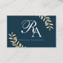 Search for monogram standard business cards Logo