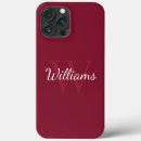 Search for burgandy iphone cases For him