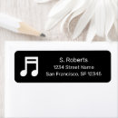 Search for music return address labels Classical