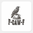 Search for funny adult humour stickers Crow