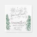 Search for little snowflake on the way Silver foil script calligraphy