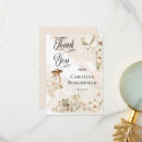 Search for leopard thank you cards Blush pink