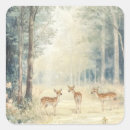 Search for deer painting stickers Forest