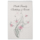 Search for birthday calendars Floral