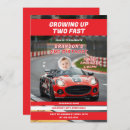 Search for growing up two fast birthday invitations Modern