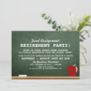Search for classroom party invitations Retirement