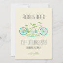Search for tandem bike save the dates Modern