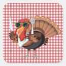 Search for turkey square stickers Red