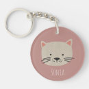 Search for cute cat key rings Feline