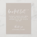 Search for adventure wedding signs Bucket list