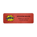 Search for rock music return address labels Rocker