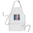 Search for made in the usa aprons Red