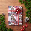 Search for pitbull christmas wrapping paper Santa