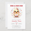 Search for rub a dub dub invitations Watercolor