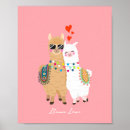 Search for llamas posters Cute llama