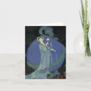 Search for art deco lady cards Vintage