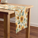 Search for sunflower table runners Watercolor