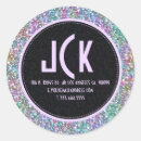 Search for purple sparkles stickers Black
