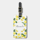 Search for lemon luggage tags Fresh