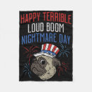 Search for funny pug blankets Animal