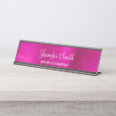 Search for girly name plates Metallic