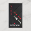 Search for magician business cards Entertainment