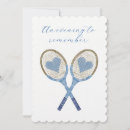 Search for racket invitations Blue